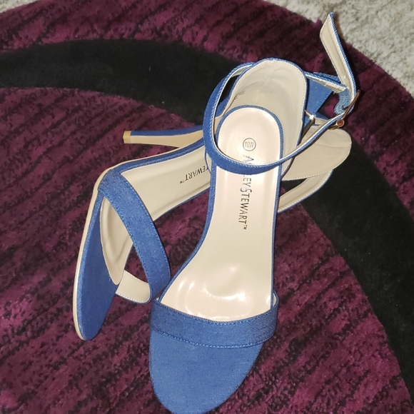 Denim Strappy Sandal - Picture 6 of 7